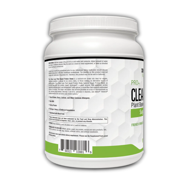 Clean Lean Shake – Vanilla – No Sugar