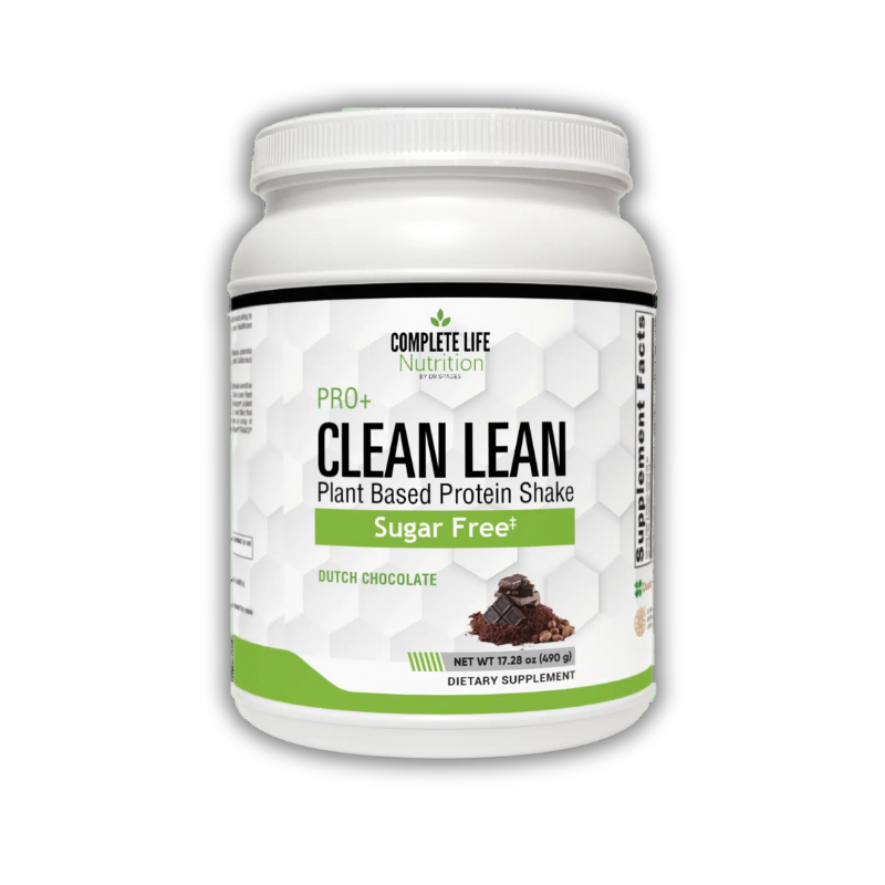 Clean Lean Shake – Dutch Chocolate – No Sugar Front