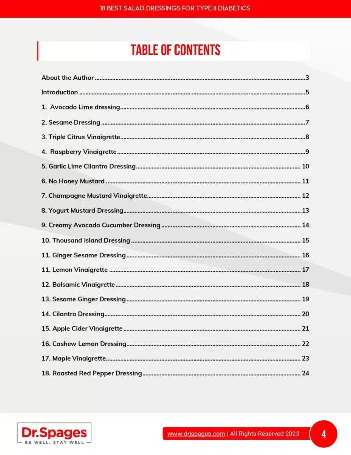 Table of Contents