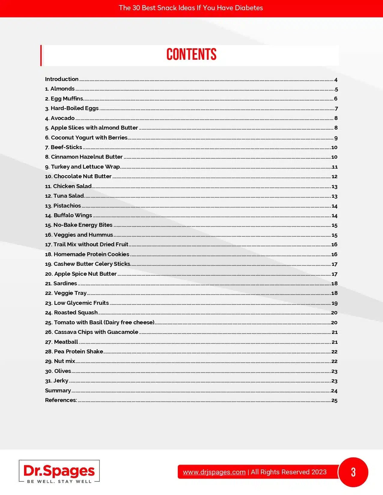 The 30 Best Snack Ideas If You Have Diabetes Table of Contents