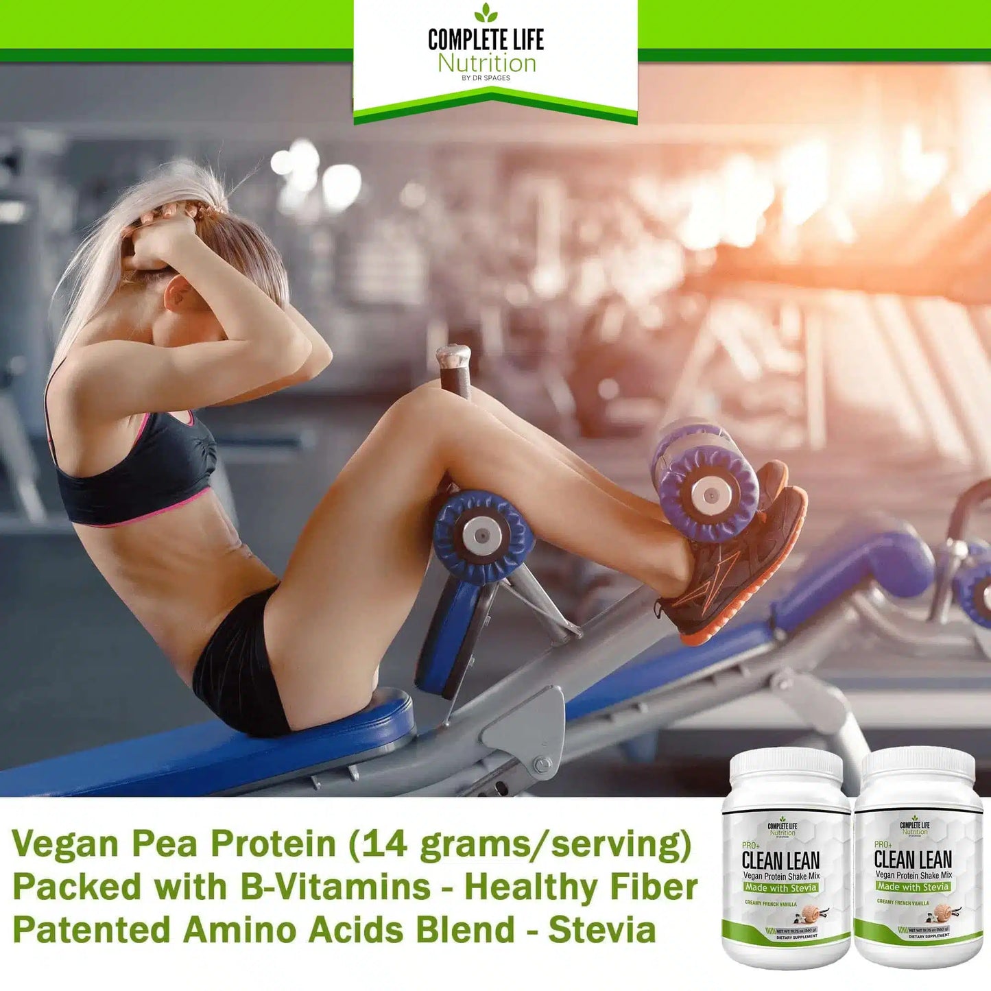Clean Lean Shake – Vanilla – No Sugar