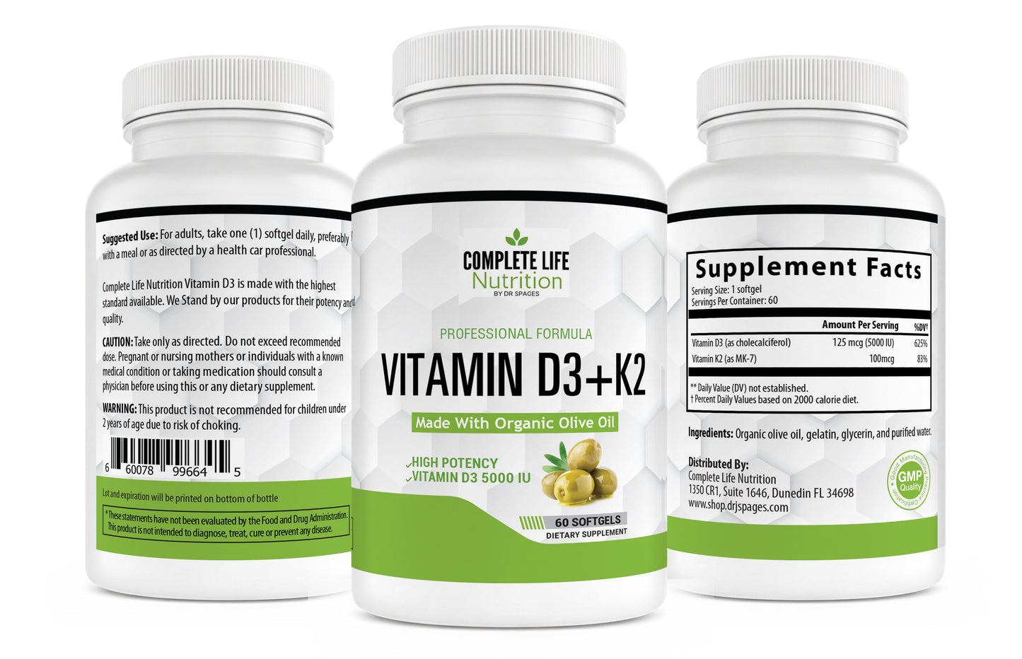 Vitamin D with K2